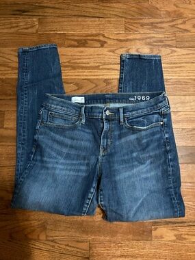 GAP 1969 Blue Legging Jeans Women’s Size 31R Stretch
